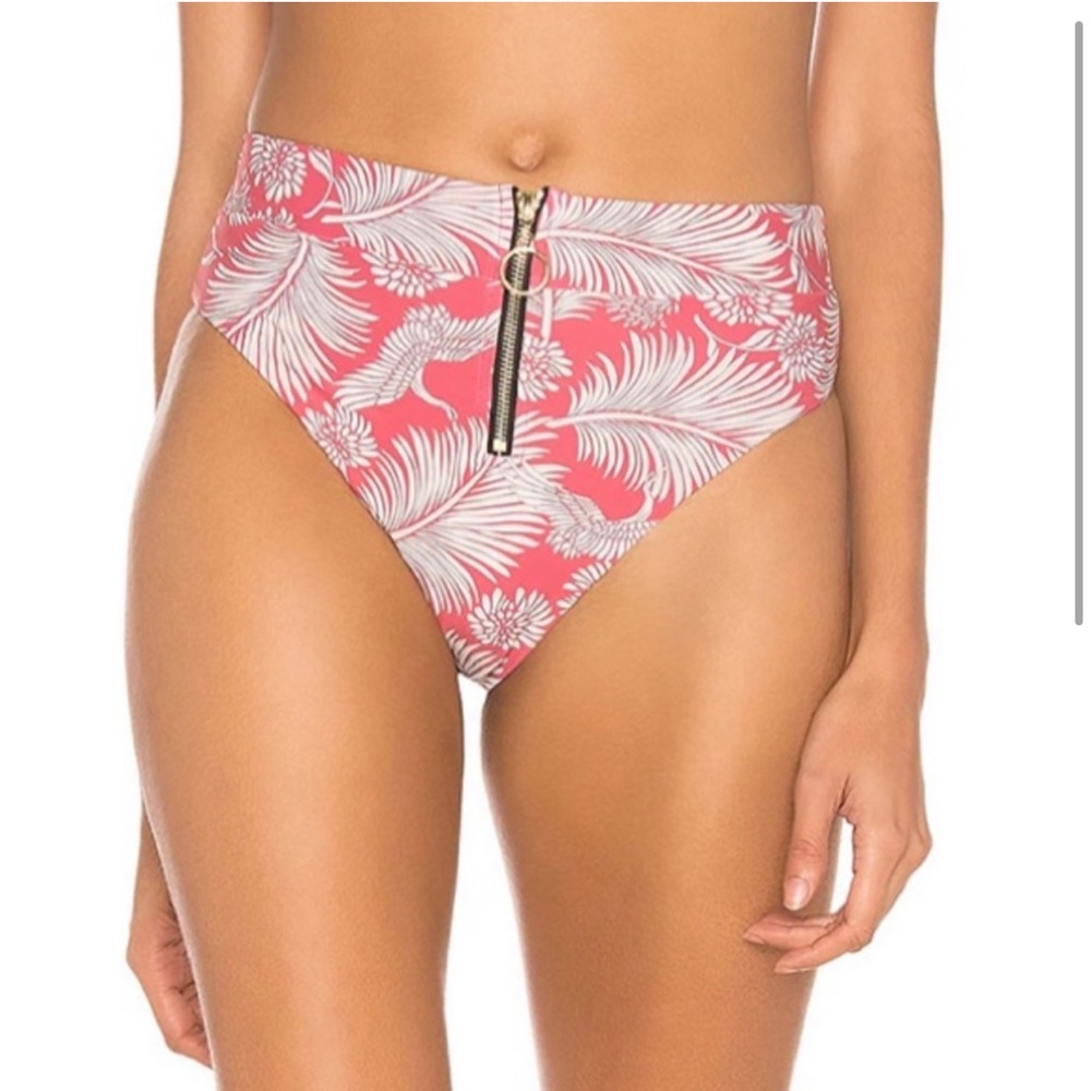 AMUSE SOCIETY • NWT! Chicas Hipster Bikini Bottom with Functional Zipper - XS